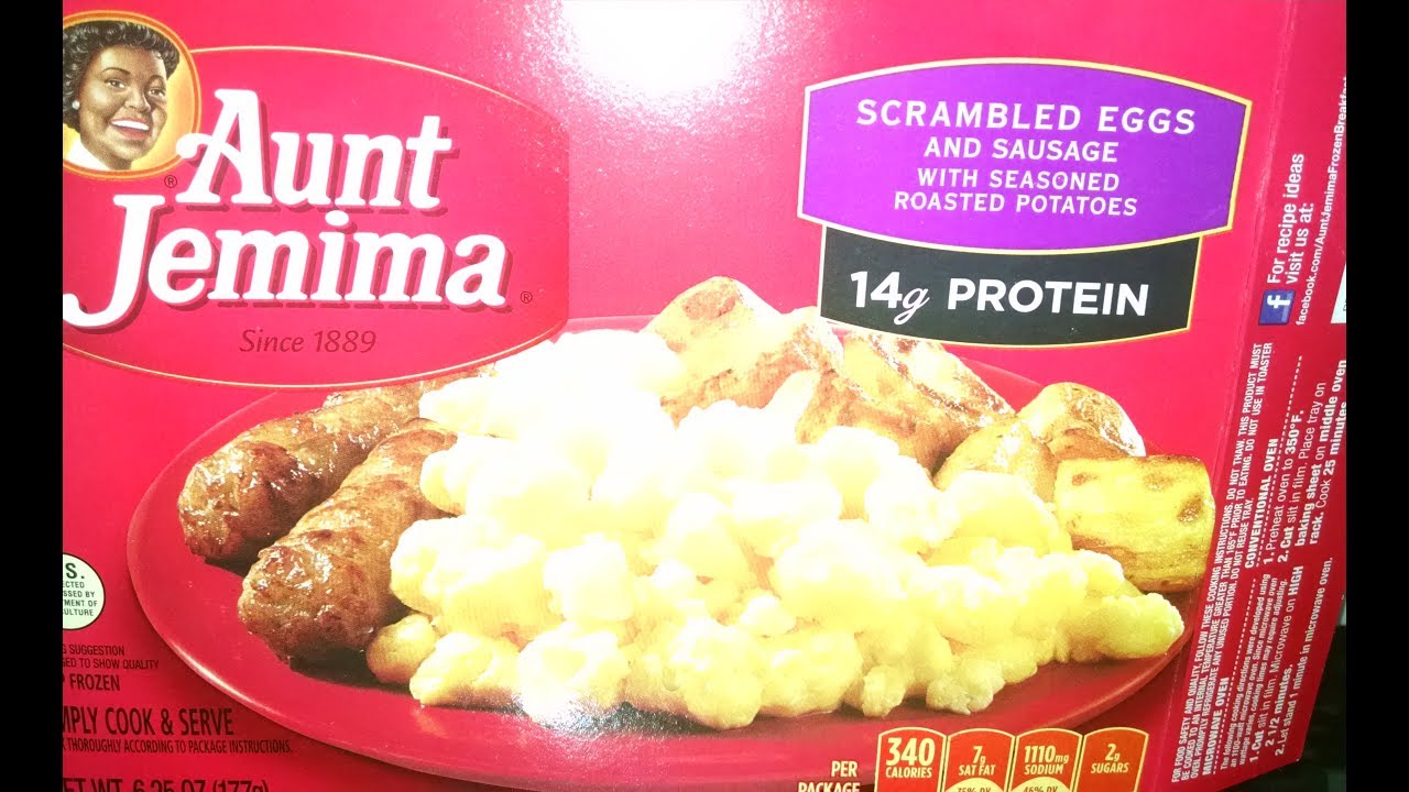 Aunt Jemima Sausage Egg and Potato Breakfast Bowl YouTube