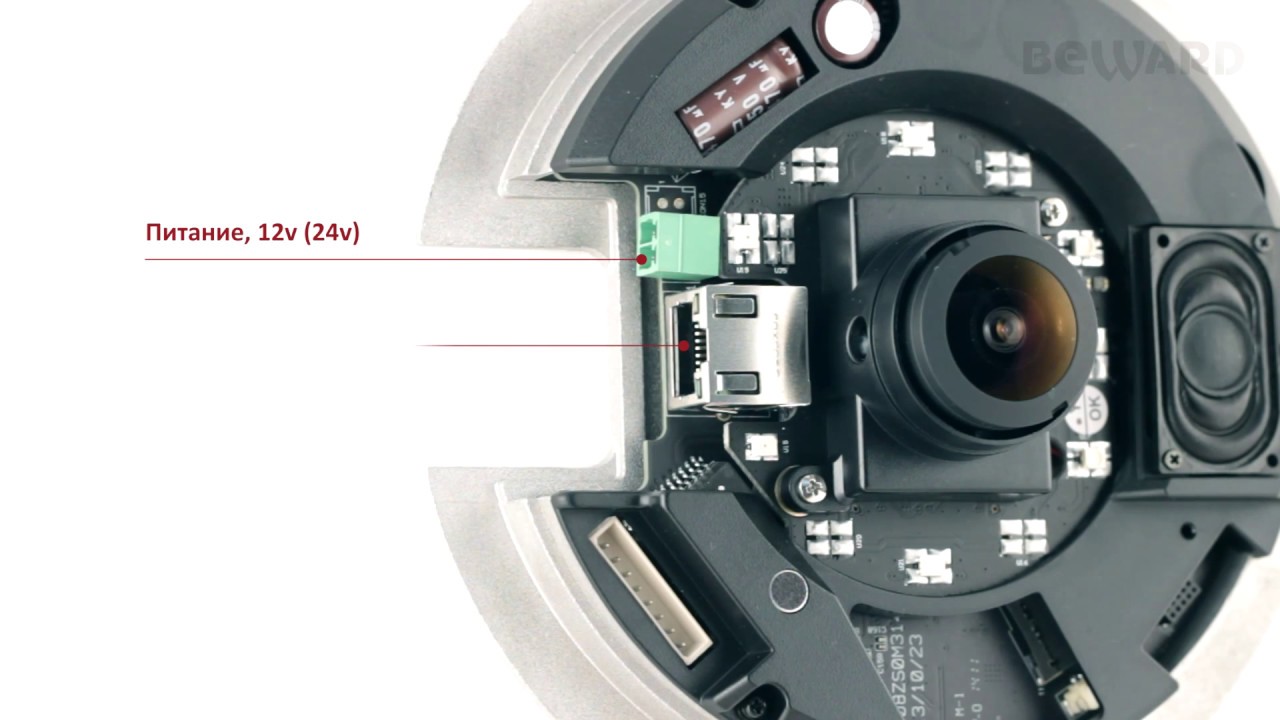 Обзор панорамной IP-камеры BEWARD BD3670FL с объективом FISHEYE, 6 Мп ...