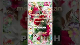 Jangan Pernah Meremehkan Manusia motivasidiri