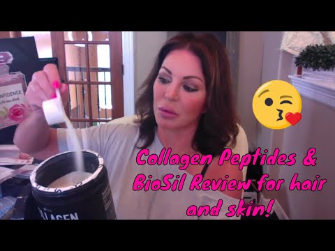 Collagen Peptides & BioSil Review for thicker hair and smoother skin!