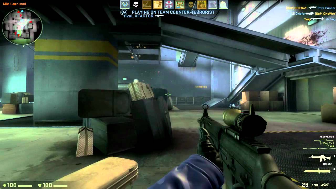 rivaL xfactor takes on CS:GO beta gun game