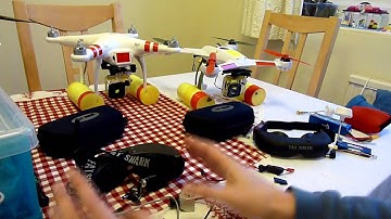 Fatshark 5.8Ghz video goggles review - Teleporter vs Attitude HD comparison