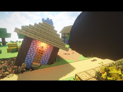 Black Hole vs Minecraft Village #1 | Teardown