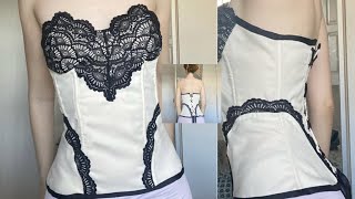 Diy Corset Recorte Cintura Ancas