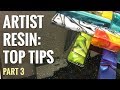 RESIN BLOCK CREATION Part 3 - top tech tips for creating art with resin