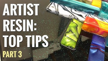 RESIN BLOCK CREATION Part 3 - top tech tips for creating art with resin
