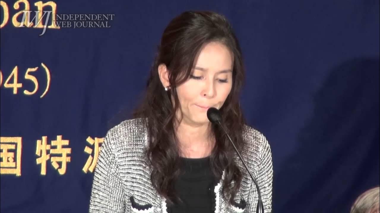 140718 日本外国特派員協会 杉本彩氏 記者会見