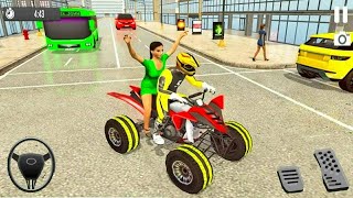 ATV Bike Taxi Sim 2021 | Taxi Simulator Game_ Android Gameplay screenshot 4