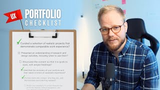 ux portfolio design checklist - design tool tuesday