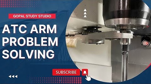 Automatic Tool Changer(ATC) trouble shooting #cnc #troubleshooting