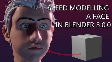 Blender 3.0.0 face speed modelling