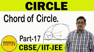 Problems on Chord of CIRCLE | PART-17 | Circle Class-11 CBSE/JEE Maths