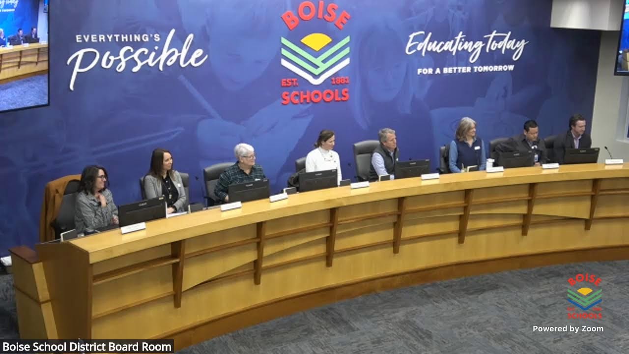 Boise Schools Special Board Meeting - January 29th, 2026