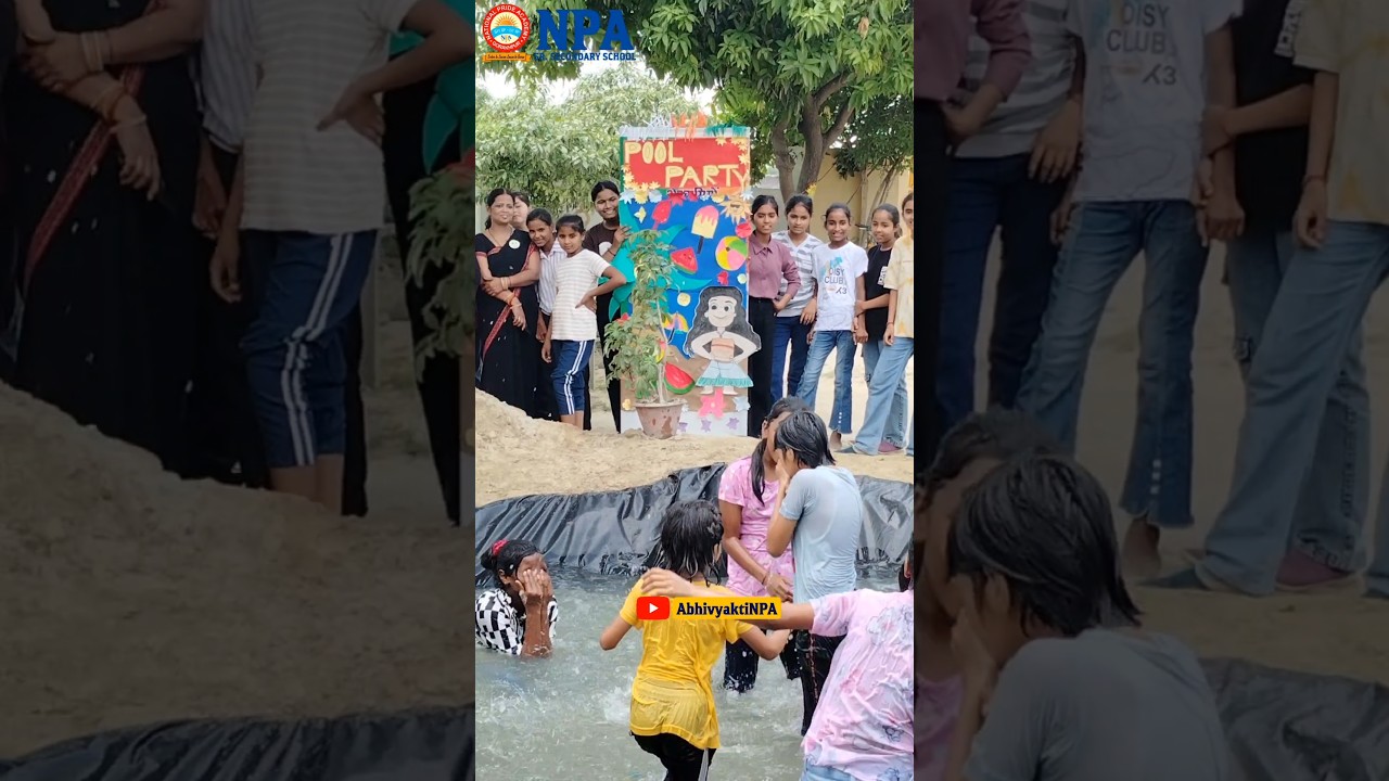 Last Day Of Summer Camp 🏝️ NPA School Students Enjoy Pool Party 