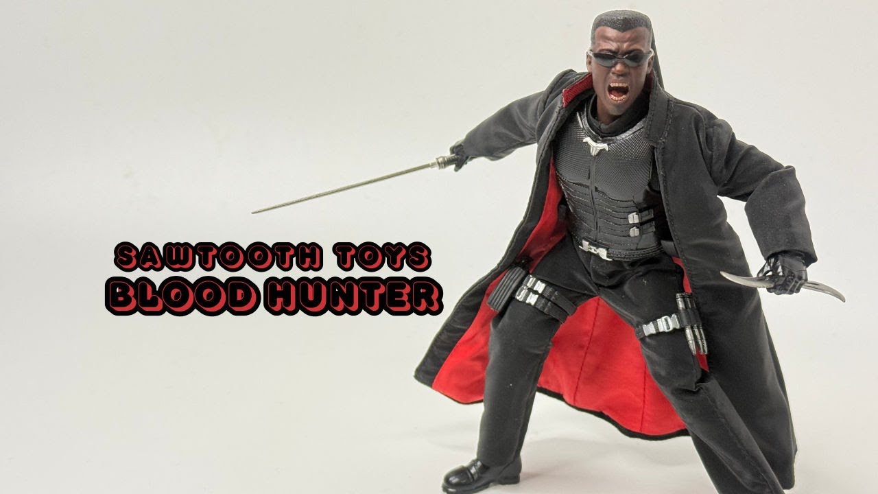 Обзор фигурки "Охотник за кровью" (Blade) от Sawtooth Toys.