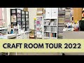 CRAFT ROOM TOUR 2022 ✨ #dropofsunshine + 20% OFF on Craft Stash exclusive - check description