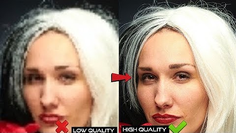 Hidden Technology to Convert Low to High Resolution in Photoshop