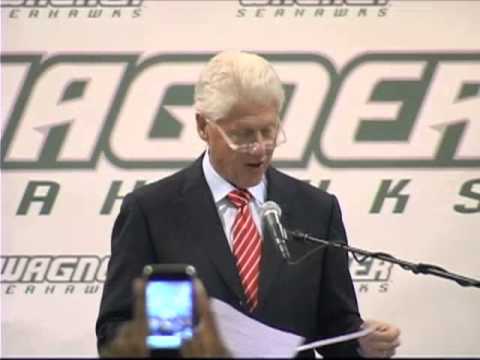 President Bill Clinton at McMahon for Congress Ral...