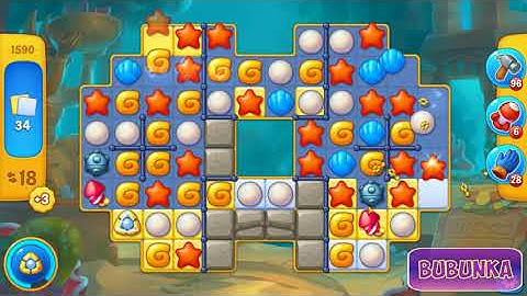 Fishdom level 1590 HD