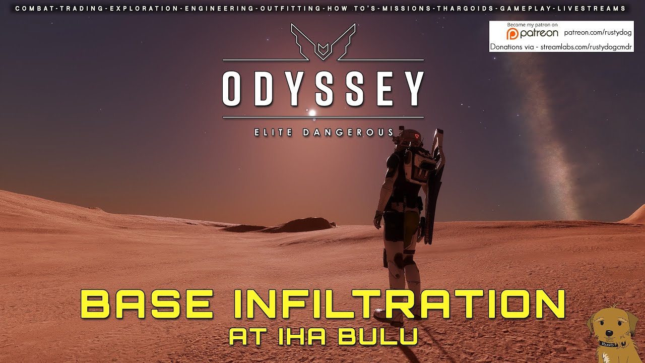 Elite Dangerous: Odyssey - Base Infiltration at Iha Bulu