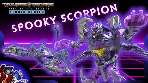 Surprisingly Sophisticated - #transformers Studio Series ROTB Deluxe Class SCORPONOK Review