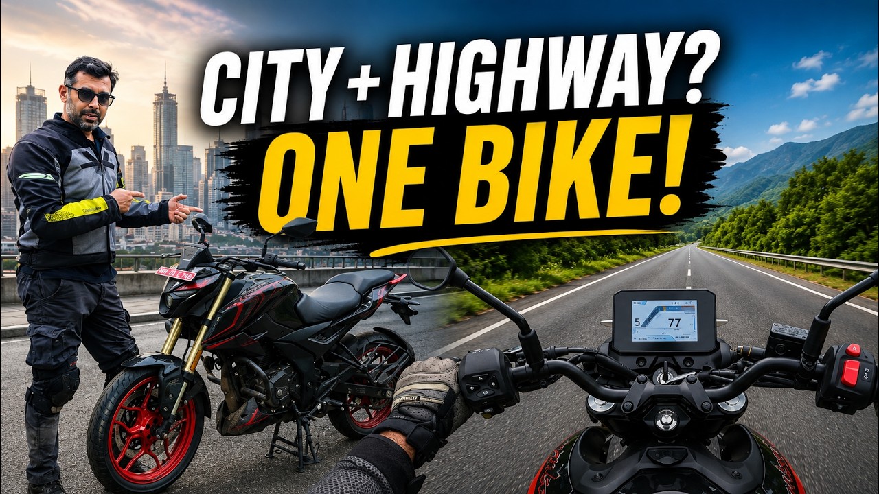 New Bajaj Pulsar N160SS First Ride: The Practical Bike for City + Long Rides?