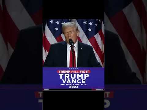 Самое важное из победной речи Трампа. #видеопоздравления #африка