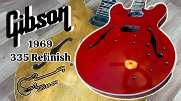 Gibson 1969 335 Refinish || Vintage Cherry