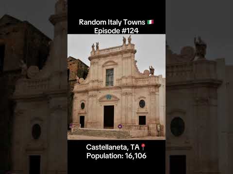 Castellaneta 📍 Random Italy Towns 🇮🇹 | Episode 124 | #italy #castellaneta #taranto #puglia #shorts