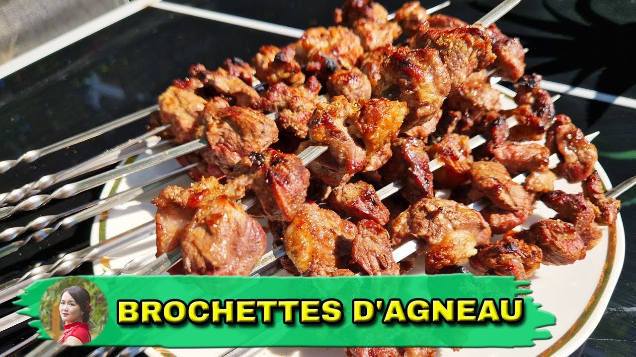BROCHETTES D'AGNEAU à la Chinoise super facile : Recette d'Été pour Barbecue | Tendres et Juteuses !
