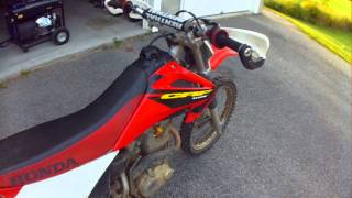 Honda crf150f walkaround and startup