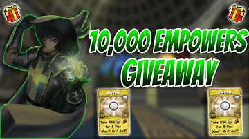 Wizard101: 10,000 EMPOWER GIVEAWAY!!!