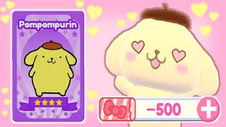 500 Gacha Tix Opening for Pompompurin! | Restarting My Cafe | Roblox My Hello Kitty Cafe | Riivv3r