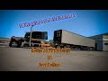 Frozen meat delivery using joel collins rollin 389 peterbuilt