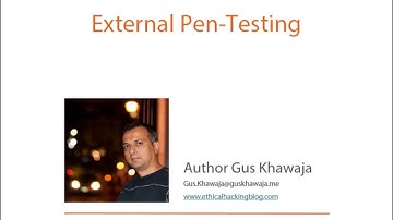 04 01 Introduction of External Pen-Testing