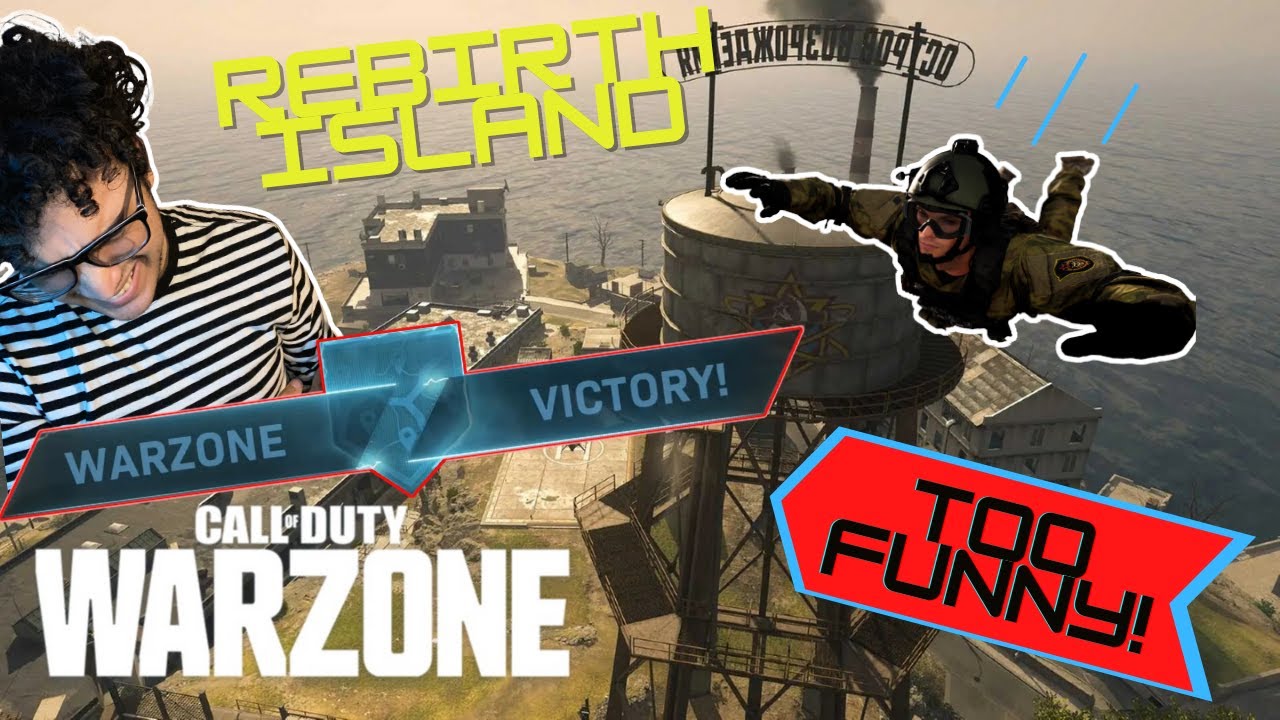 WE CAN'T STOP LAUGHING ON REBIRTH ISLAND! Cold War Warzone Funny Moments