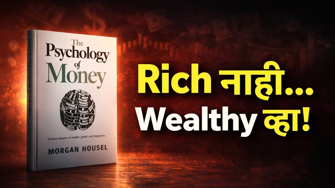 The Psychology of Money Marathi Summary | Rich नाही… Wealthy व्हा! | पैशाचं मानसशास्त्र