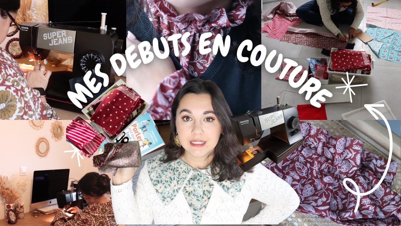 VLOG • mes débuts en couture, parler espagnol & exposition d'enfant