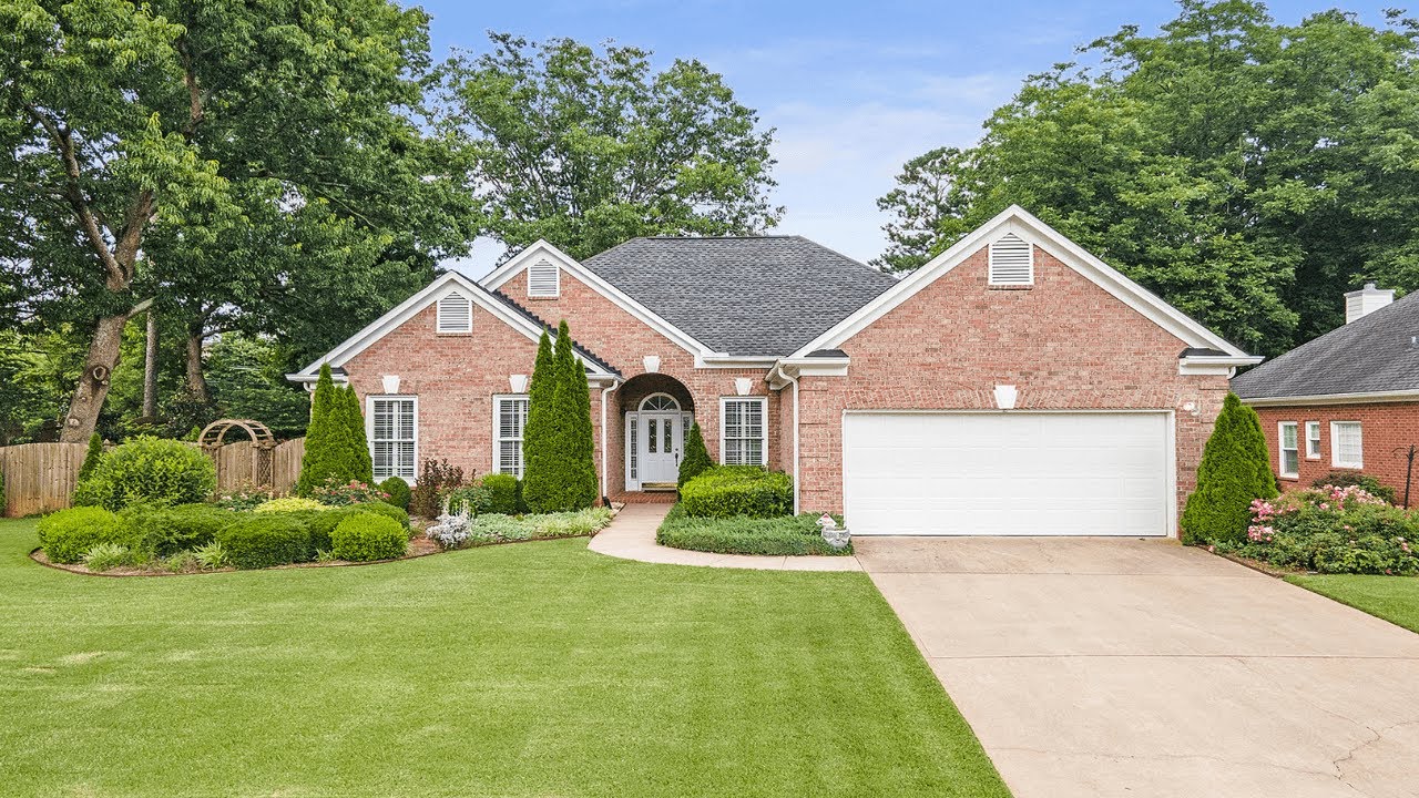 SOLD Heart of Crabapple Four Sided Brick Ranch YouTube