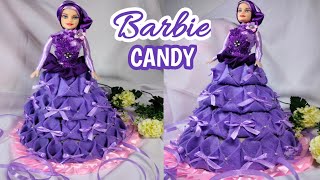Tutorial Barbie Candy kantong || Tempat permen barbie hijab