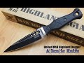 United cutlery m48 95 dagger highland sgian 2cr13 steel with sheath  3154