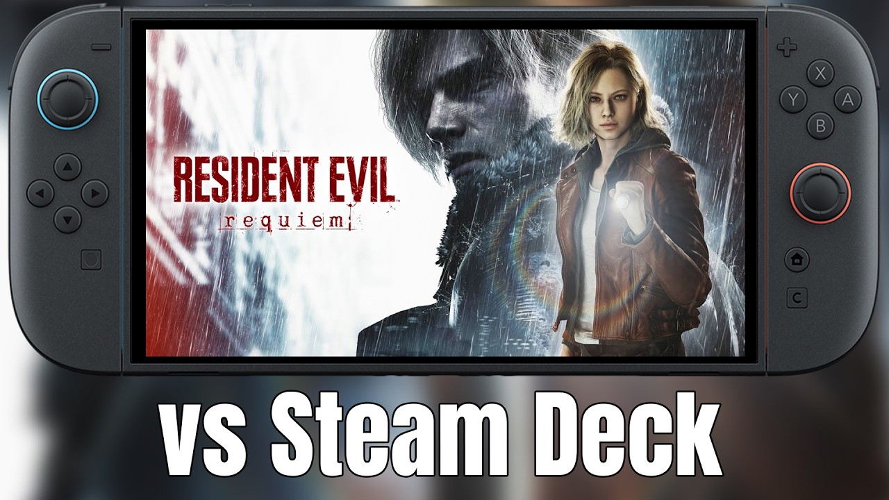Resident Evil Requiem on Switch 2 vs Steam Deck is not even CLOSE... or is it?