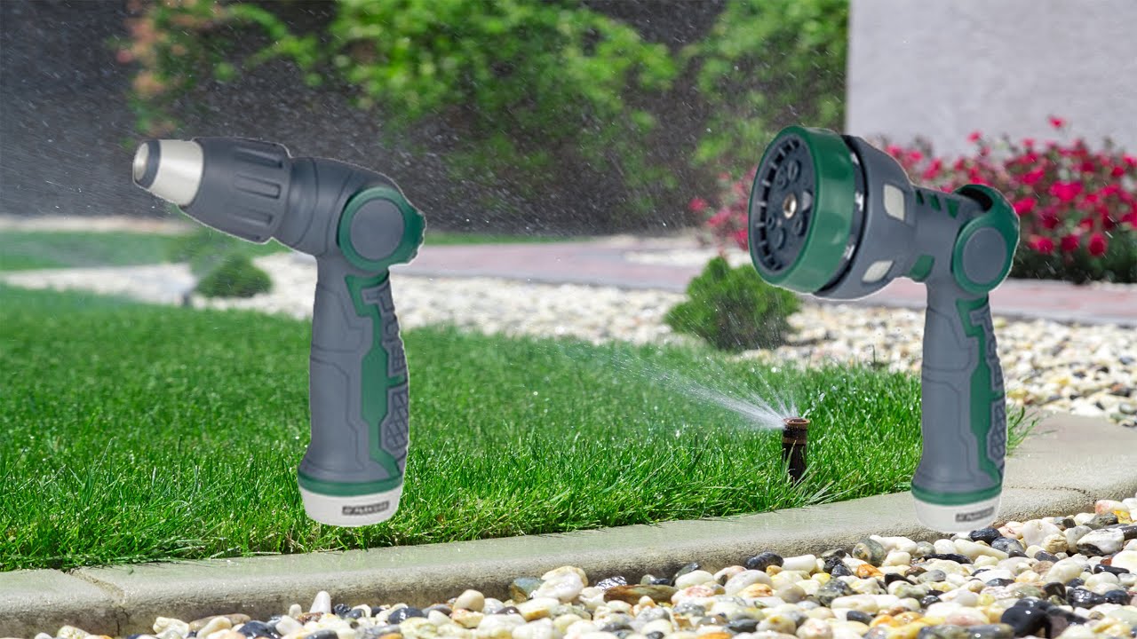 Parkside Garden Multifunction Spray Gun Testing - YouTube