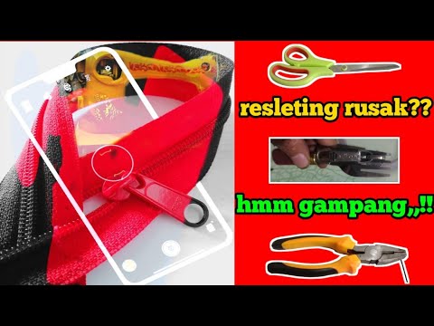 CARA MEMASANG RESLETING YANG LEPAS DENGAN GARPU,CARA MEMPERBAIKI