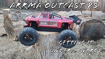Arrma Outcast 8s Fixed and Back Out!