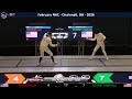 Final - V50 Women's Epee - (Bowie v Radich) - February NAC, Cincinnati, OH - 2026