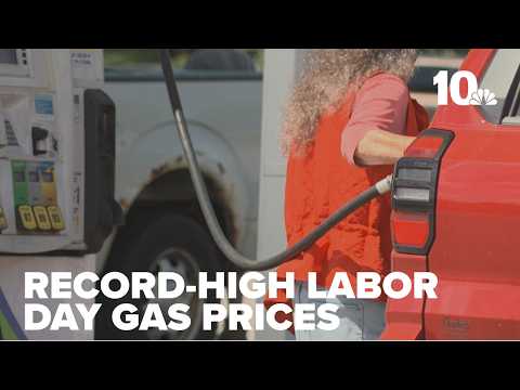 Rhode Island drivers paying record-high gas prices this Labor Day weekend