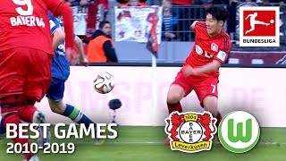 Bayer 04 Leverkusen vs VfL Wolfsburg 4:5 | The Best Games of the Decade 2010-2019