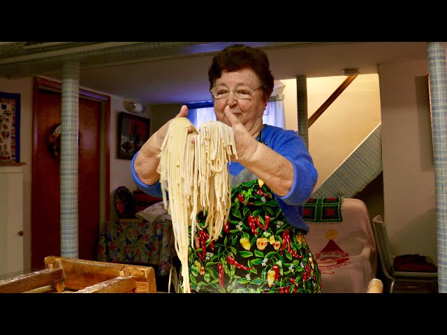 Pasta Grannies meets Nonna Maria from New Jersey!