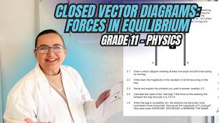 Closed Vector Diagrams: Forces in Equilibrium (Grade 11 Physics)